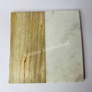 Venta al por mayor de utensilios de cocina, excelente tabla de cortar hecha a mano de mármol y madera, el mejor precio para frutas y verduras - Product Image 1