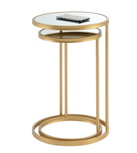 Maison de luxe et hôtels Table d'appoint décorée avec support de table en métal fait à la main Table d'appoint en métal design - Product Image 6