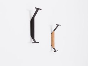 Modern <b>wooden</b> wall mounted <b>coat</b> rack <b>hanger</b> with five round knobs decorative hook peg organizer stylish entryway wall stand - Product Image 4