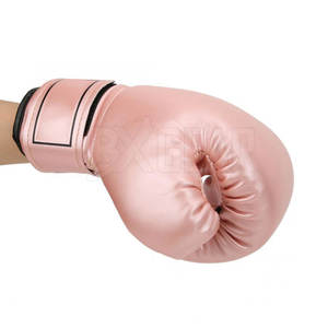 Guantes de boxeo de cuero hechos en fábrica con correa de muñeca adicional y soporte para boxeo profesional y entrenamiento regular - Product Image 5