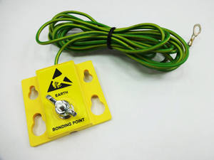 ESD Safe Wall <b>Mounted</b> Grounders Anti-Static Grounding <b>Block</b> - Product Image 5