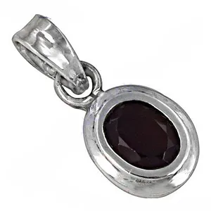 Pendentif ovale en turquoise en argent 925 fait à la main pour femmes - Product Image 2