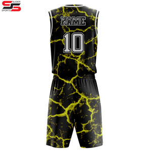 Reversible Baloncesto Jersey Equipo Jugadores Tamaño Logo Pantalones cortos Diseño rápido al por mayor Adultos Unisex Uniforme de baloncesto personalizado - Product Image 6
