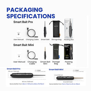 Accessoires de Pêche Leurre Intelligent Kanama <span class=keywords><strong>Pro</strong></span> pour Poissons Vivants Dynamiques, Attracteur Acoustique, Étanche à 300m - Product Image 5