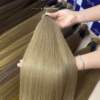 2025 Venta caliente al por mayor Premium 100% cabello humano virgen a granel con envío rápido disponible proveedor de fábrica personalizado para peluca