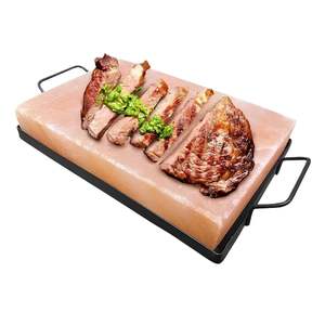 จานย่างเกลือหินทำด้วยมือสำหรับทำบาร์บีคิวเครื่องตัดเนื้อหรือแผ่นชีสแช่เย็นหิมาลัยสำหรับทำอาหาร - Product Image 6