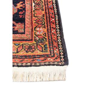 Aalam Hand Knotted Wool Rugs <b>Red</b> & Orange Floral & Abstract Pattern 9x12 Rectangle for Home Entryway & Living Room Pae-6394 - Product Image 4