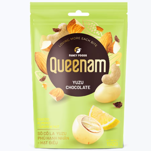 ขนมเม็ดมะม่วงหิมพานต์เคลือบช็อกโกแลต dragee Yuzu 150g ขนมลูกอมขนมอาหาร - Product Image 1