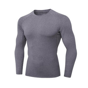 Rashguard de compression respirant pour homme en Spandex/Polyester à prix abordable pour MMA et BJJ, manches longues - Product Image 3