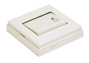 Pulsante luminoso a forma di simbolo avorio 250V 10A (Famatel 5011) - Product Image 1