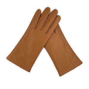 Gants tendance en cuir d'hiver Design personnalisé Gants élégants pour hommes et femmes en cuir véritable du Pakistan - Product Image 5