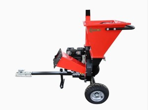 Mini máquina astilladora de madera hidráulica eficiente, astilladora de cepillos de jardín y trituradora de ramas de árboles con componente de motor central - Product Image 4