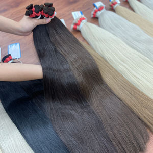 Bulk Hair Natural Straight Full Color Available in Stock <b>Now</b> High Quality Of Top Vendor Real Hair Best Selling Product Hair - Product Image 1