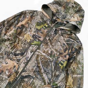 Veste de chasse en softshell imperméable camouflage pour homme, pull thermique en polaire coupe-vent de haute qualité - Product Image 2