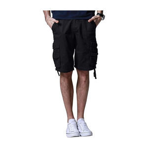 Pantalones cortos de trabajo para hombre de alta tendencia 2025 de calidad Premium 100% algodón Cargo Jeans cintura media Popular estilo de alta tendencia - Product Image 4