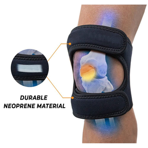 สนับเข่าแบบปรับได้ ทำจากนีโอพรีน นุ่ม ระบายอากาศได้ดี ป้องกันกระดูกสะบ้า เหมาะสำหรับวอลเลย์บอลและบาสเกตบอล - Product Image 4