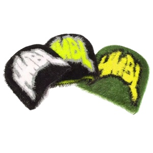 Gorro de Invierno de Punto Personalizado, Unisex, Cálido, de Algodón, Bordado 3D, Liso, con Vuelta, para Clima Frío, Gorro de Playa - Product Image 1