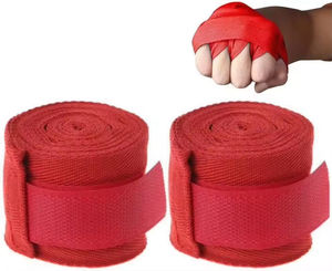 Bandages de poignet en néoprène personnalisés, respirants, antidérapants, fermeture à crochets et boucles, unisexe, pour l'entraînement de boxe, service OEM - Product Image 2