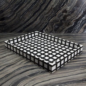 Decorative Wood and Bone Inlay Tray Custom Shape and Size Elegant Food Serverware for Hotel and <b>Tabletop</b> <b>Display</b> - Product Image 6