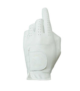 Gant de golf pour homme, main gauche, gants de sport, cuir noir, couleur blanche, origine du matériau, personnalisation, GUA Place Model Headcover Usage - Product Image 1