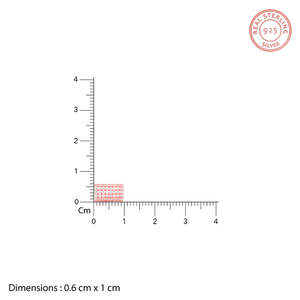 จี้ห่วงร้อยประกายสีโรสโกลด์พร้อมจี้และเครื่องราง - Product Image 6