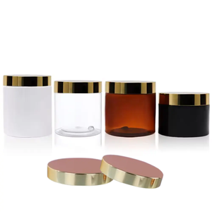 ODM โถใส่สัตว์เลี้ยงสีขาวขนาด200มล. 500มล. ภาชนะพลาสติกสำหรับสัตว์เลี้ยงที่เก็บได้อเนกประสงค์เนยถั่วของขบเคี้ยวผลไม้แห้งยี่ห้อ - Product Image 2