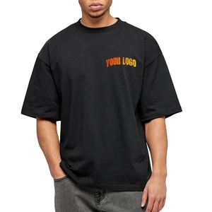 Camiseta de Hombre al por Mayor, Estampada, 260 GSM, 100% Algodón, Hombros Caídos, Talla Grande, Secado Rápido, Antiarrugas - Product Image 1