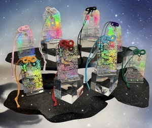 พวงกุญแจเครื่องรางใบไม้ทองรูปญี่ปุ่น - Product Image 6