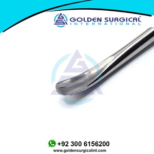 Elevador Dental de Acero Inoxidable con Ángulo Mesial Ascendente para Extracción de Raíces, Instrumentos Dentales Pulidos ELV-08 - Product Image 6
