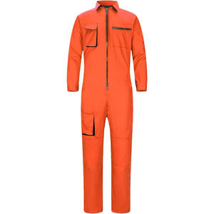 Vente en gros de salopettes de sécurité pour hommes combinaison réfléchissante personnalisée vêtements de travail industriels combinaisons de travail résistantes à l'huile pour mécaniciens - Product Image 6