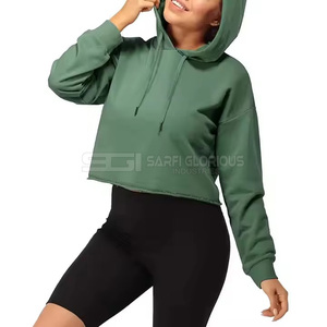 Sweat-shirts à capuche pour femmes grandes tailles les plus populaires, en coton de haute qualité, avec impression de logo personnalisé, logo frontal pour l'hiver - Product Image 4