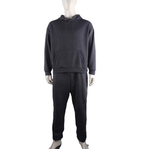 <b>Y2K</b> Fashion Oversized Men Pullover Hoodie And Sweatpants Set Wholesale Bulk Jogger Tracksuit For Men Blank Sweatsuit Set For Men - Product Image 1