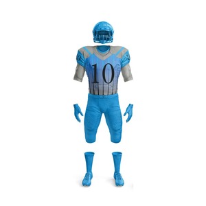 Nouveauté, uniforme de football américain de haute qualité pour adultes, respirant, léger, manches courtes, taille personnalisée, ensembles sportifs, plus - Product Image 6