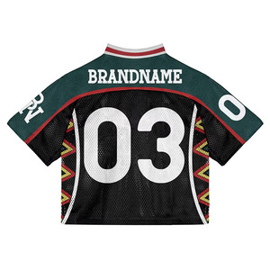 Ropa de fútbol Unisex de alta calidad, camiseta de fútbol de poliéster personalizada, camiseta de equipo de fútbol con logotipo impreso, Camiseta deportiva personalizada barata - Product Image 2