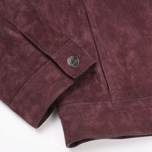 Chaqueta de cuero de vaca de alta calidad para hombre, chaqueta de cuero PU diseñada a la moda, ropa de hombre de alta calidad - Product Image 6