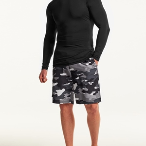 Chemise de compression de base pour homme |   Tissu extensible respirant |   T-shirt de compression à contrôle d'humidité OEM ODM - Product Image 1