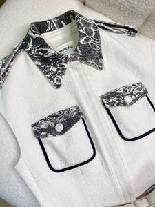 Bon prix Robes décontractées pour femmes avec poches à la ceinture Kenzie Robe trapèze 75% coton 25% lin Vêtements pour femmes Usine blanche - Product Image 5