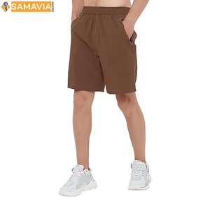 Pantalones cortos de malla para hombre, ropa deportiva ligera de secado rápido para gimnasio, entrenamiento y correr - Product Image 3