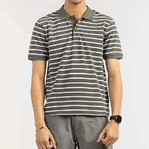 Nuevo estilo, camisa de manga corta de algodón de alta calidad para hombres, camisetas de marcas, polos de verano para hombres, polos de Color liso para hombres - Product Image 1