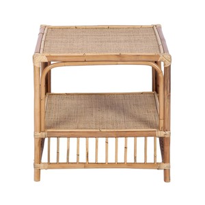Mesa auxiliar de ratán natural de diseño moderno, muebles de café para el hogar de alta calidad para sala de estar, fabricado en Vietnam - Product Image 2