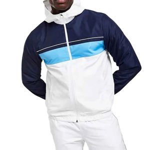 Chaqueta Cortavientos de Nailon con Logotipo Personalizado, Conjunto Deportivo Transpirable de Dos Piezas, Chaqueta Cortavientos para Hombre con Cierre, Conjunto Deportivo 2026 - Product Image 2