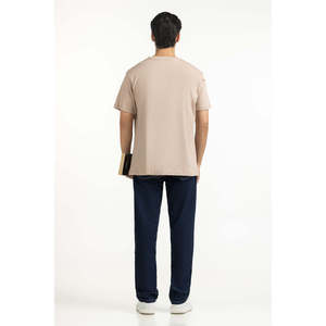 เสื้อยืดผ้าเจอร์ซีย์ทรงพอดีตัวสำหรับผู้ชาย รุ่น MN-TS-SS25-056 - Product Image 4