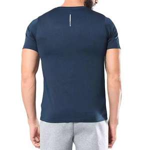 2025 nueva llegada gran oferta hombres deportes manga corta Camisa gimnasio hombres Casual camisetas Fitness Atlético secado rápido camiseta - Product Image 2