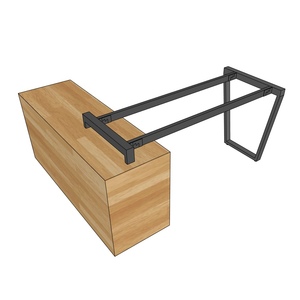 Industrial-Style Heavy Duty Trapez Table and <b>Cabinet</b> Legs-HCTC013 - Product Image 3