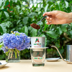 Café moulu en gros, naturellement sucré, arôme persistant, A9, filtre à café, café moulu 100% pur, torréfaction moyenne, boîte de 500g, OEM/ODM - Product Image 5