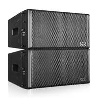 Par de Altavoces JBL de 12 Pulgadas, 3 Vías, Rango Completo, Line Array, Negros, Profesionales, con Drivers Coaxiales, Bi-Amplificados, de Alta Resistencia