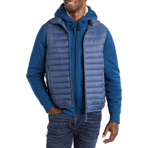 Chaleco Corto Acolchado para Hombre con Logotipo Personalizado, Cortavientos, de Invierno, de Alta Calidad, Transpirable, sin Mangas, con Cierre de Cremallera, Estilo Casual - Product Image 5