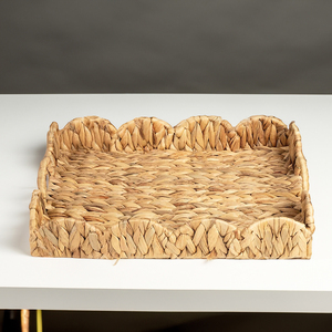 ถาดเสิร์ฟอาหารเวียดนามกรอบไม้ไผ่ทำมือทนทานสไตล์หวายเป็นมิตรกับสิ่งแวดล้อมสำหรับการตกแต่งภายในร้านอาหาร-SS2061 - Product Image 3