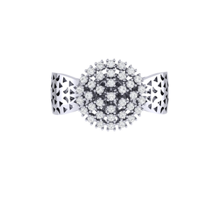 Anillo de Plata de Ley 925 con Circonita Cúbica, Chapado en Oro, Opciones de Rodio y Oro Rosa, Engaste con Incrustaciones, 3.5 g - Product Image 3