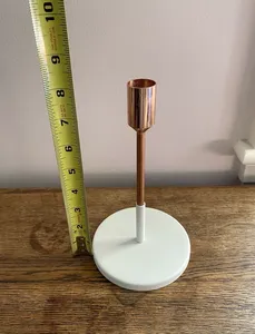 High Quality Nordic Style Empty Candle Pot Handcrafted Metal Stand <b>Decorative</b> <b>Table</b> Centerpiece Weddings Events Wholesale Candle - Product Image 2